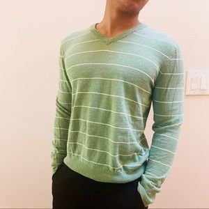 GAP Green V Neck Sweater